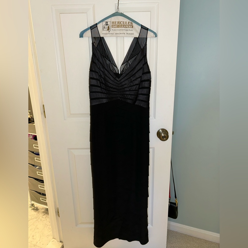 Chetta B Black Midi Dress